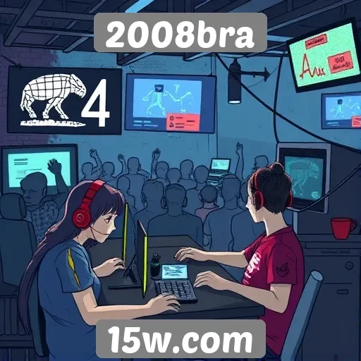 Evolução da comunidade gamer em 2008bra